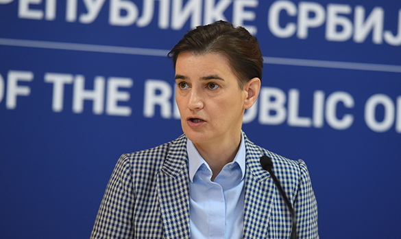 Premijerka Srbije Ana Brnabić 