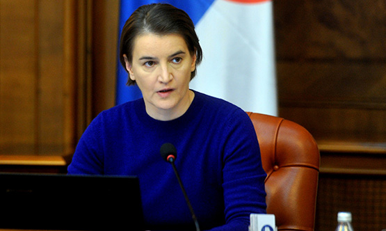 Predsednica Vlade Srbije Ana Brnabić